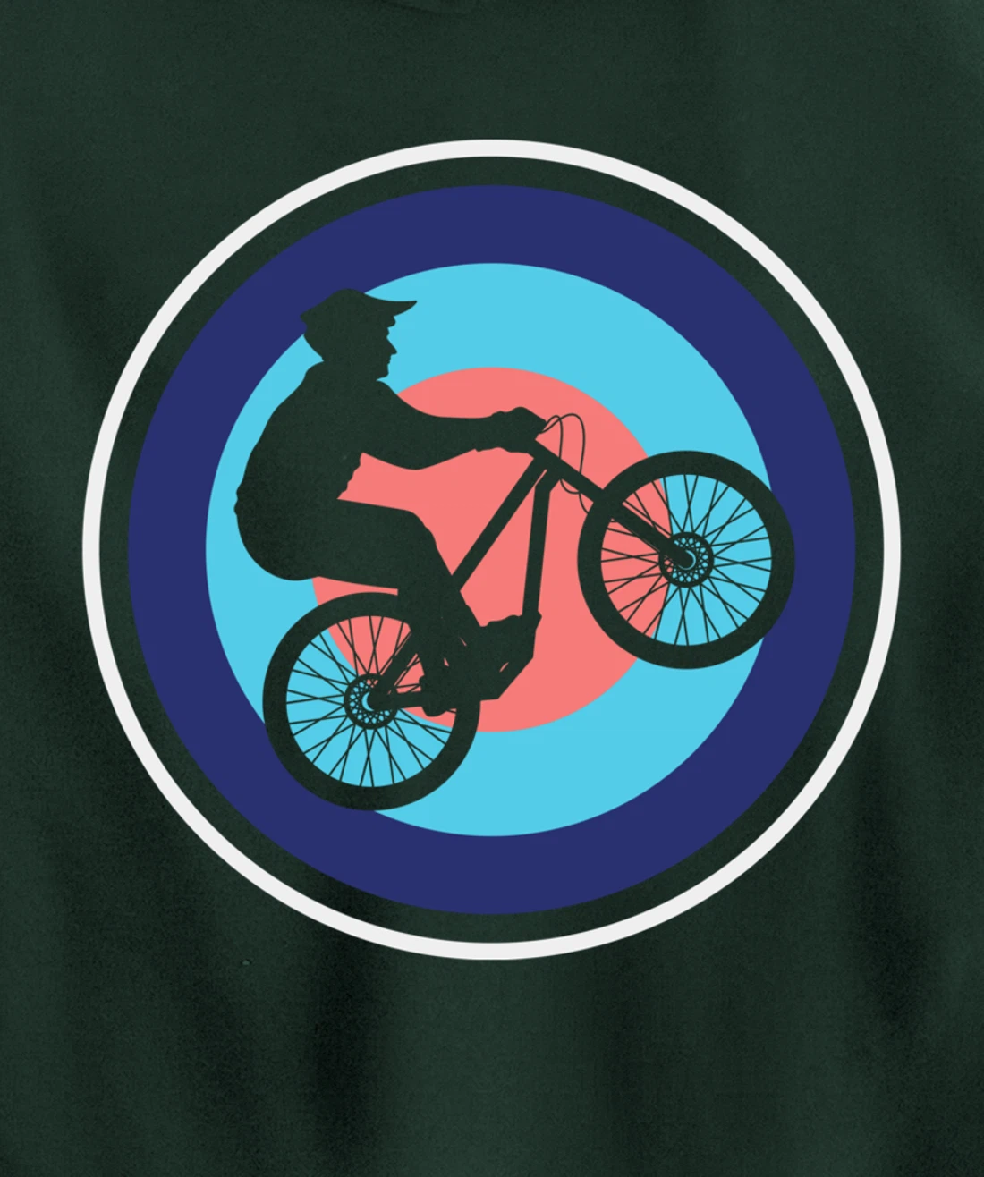 Mountain Bike Gifts Mountain-Biker Graphic Pullover Hoodie