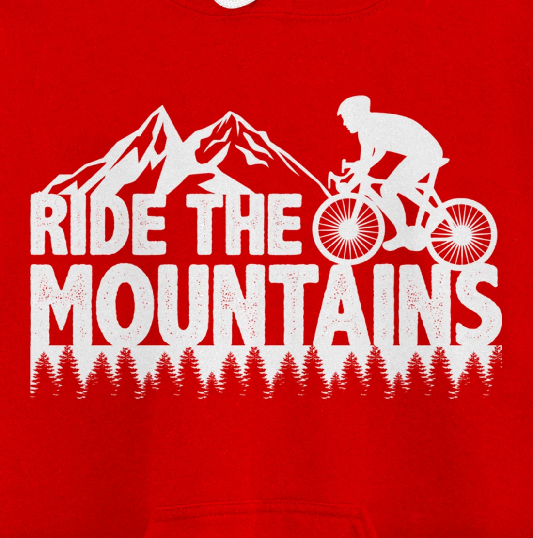 Mountain Bike Gifts Mountain Bike Cycling Pullover Hoodie