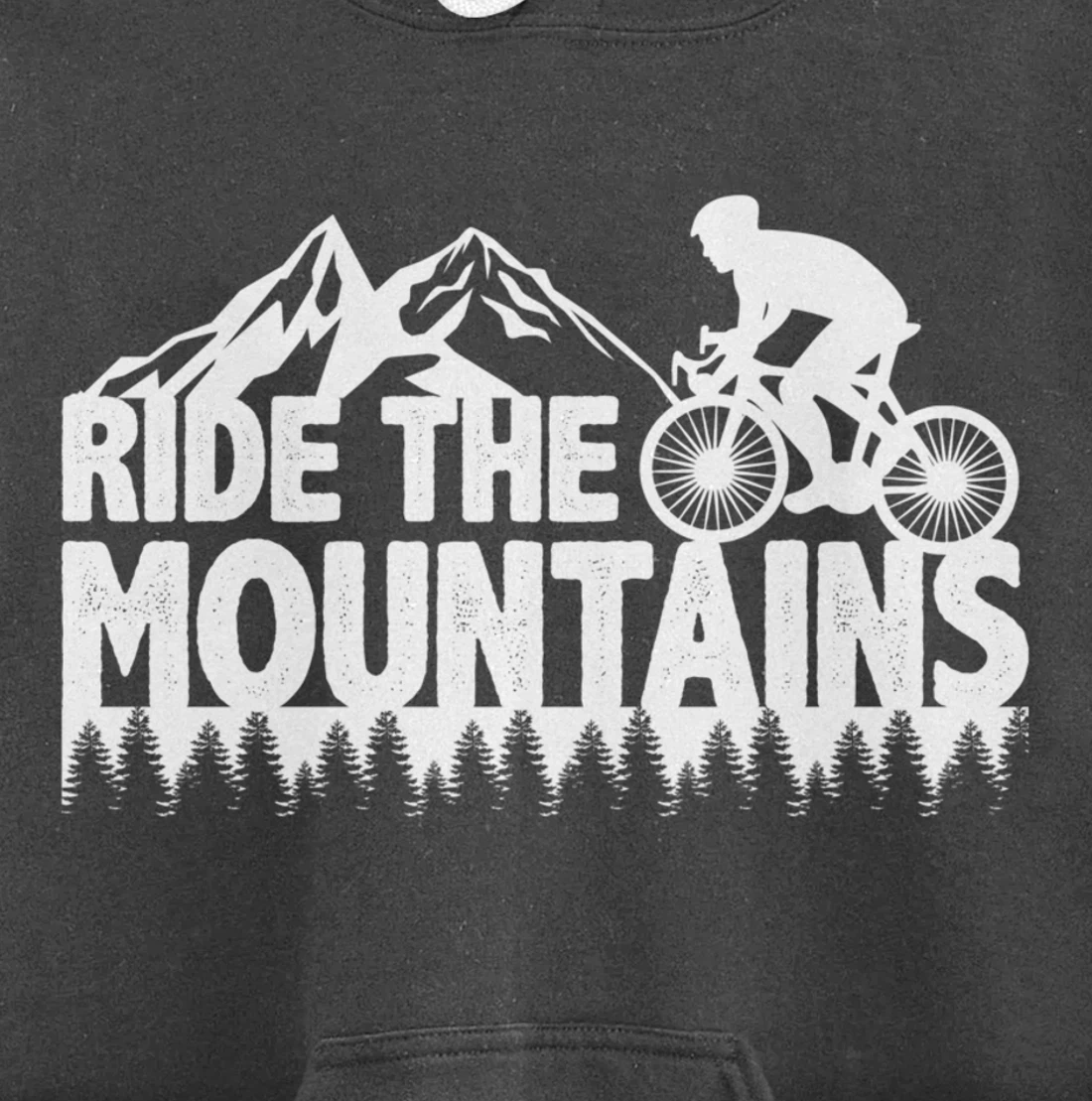 Mountain Bike Gifts Mountain Bike Cycling Pullover Hoodie