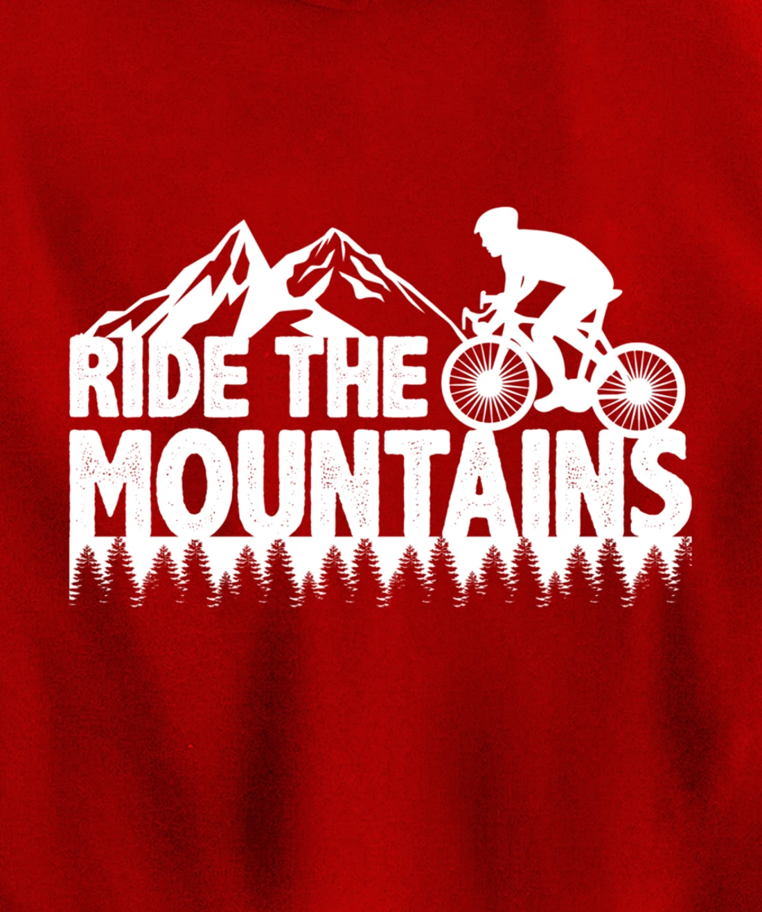 Mountain Bike Gifts Mountain Bike Cycling Pullover Hoodie