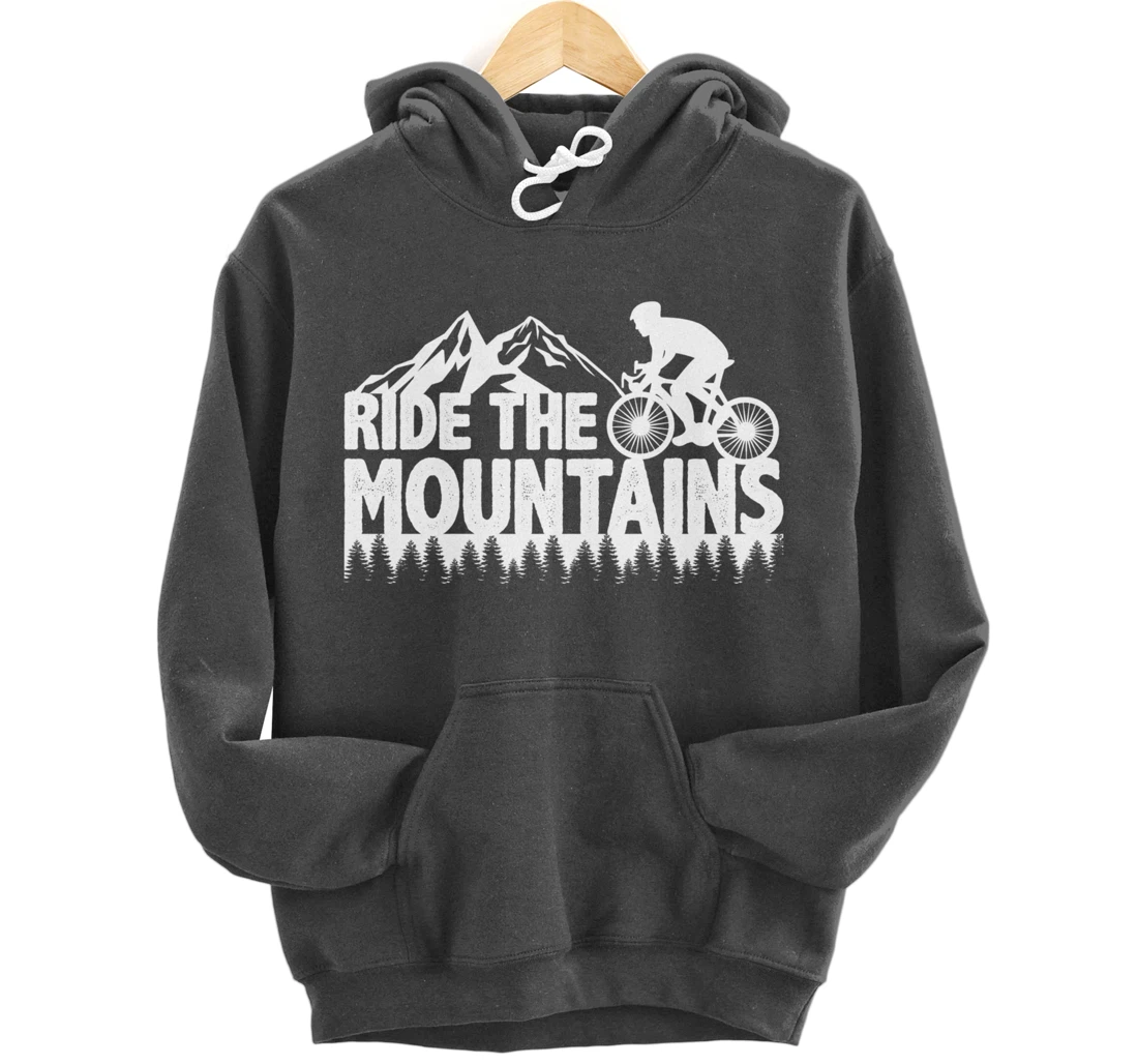 Mountain Bike Gifts Mountain Bike Cycling Pullover Hoodie