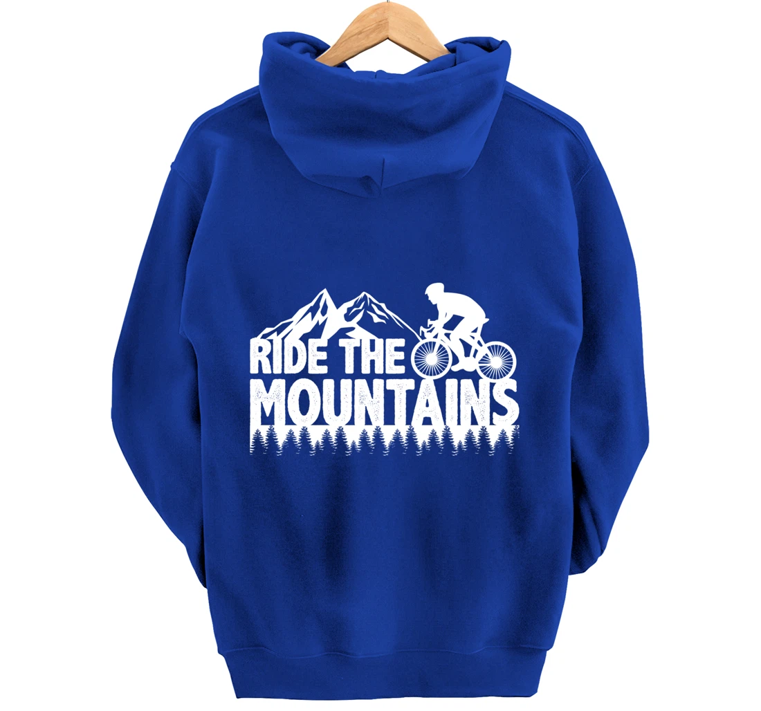 Mountain Bike Gifts Mountain Bike Cycling Pullover Hoodie