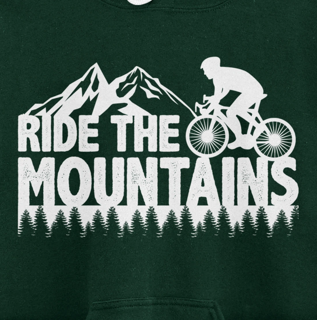 Mountain Bike Gifts Mountain Bike Cycling Pullover Hoodie