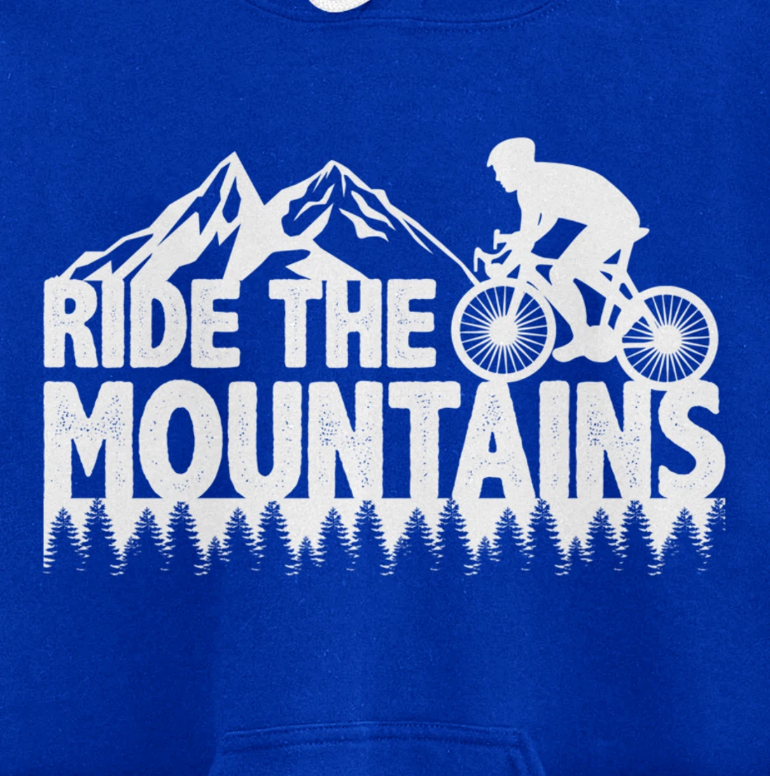 Mountain Bike Gifts Mountain Bike Cycling Pullover Hoodie