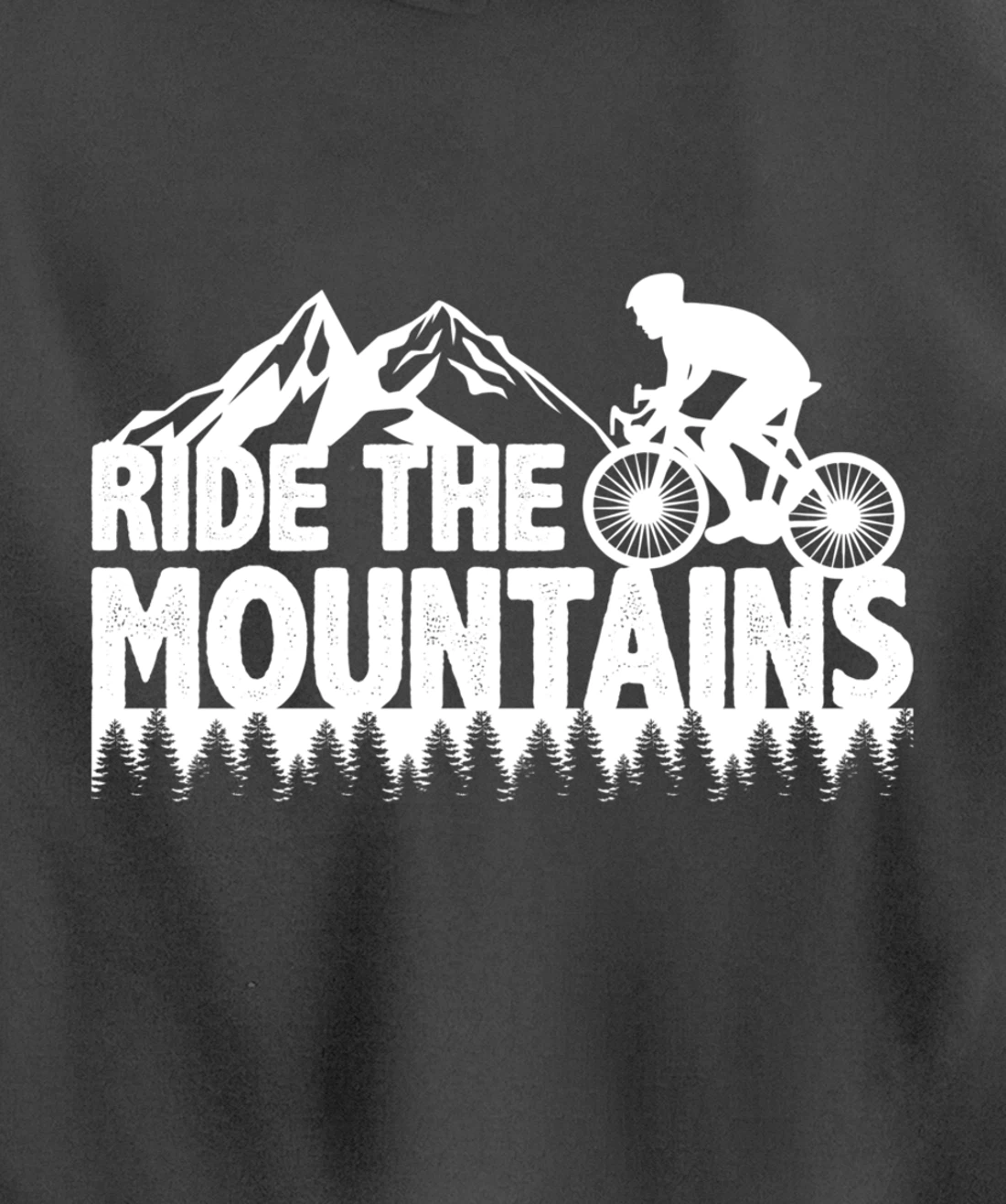Mountain Bike Gifts Mountain Bike Cycling Pullover Hoodie