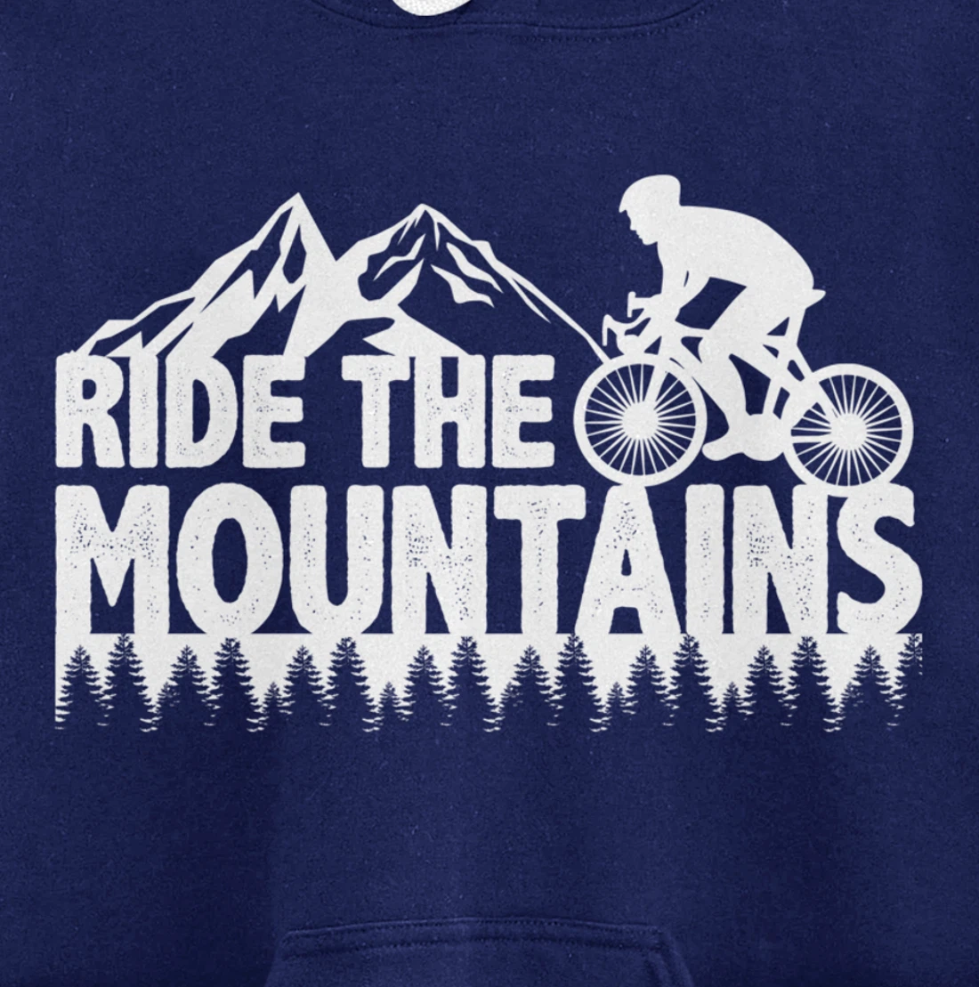 Mountain Bike Gifts Mountain Bike Cycling Pullover Hoodie
