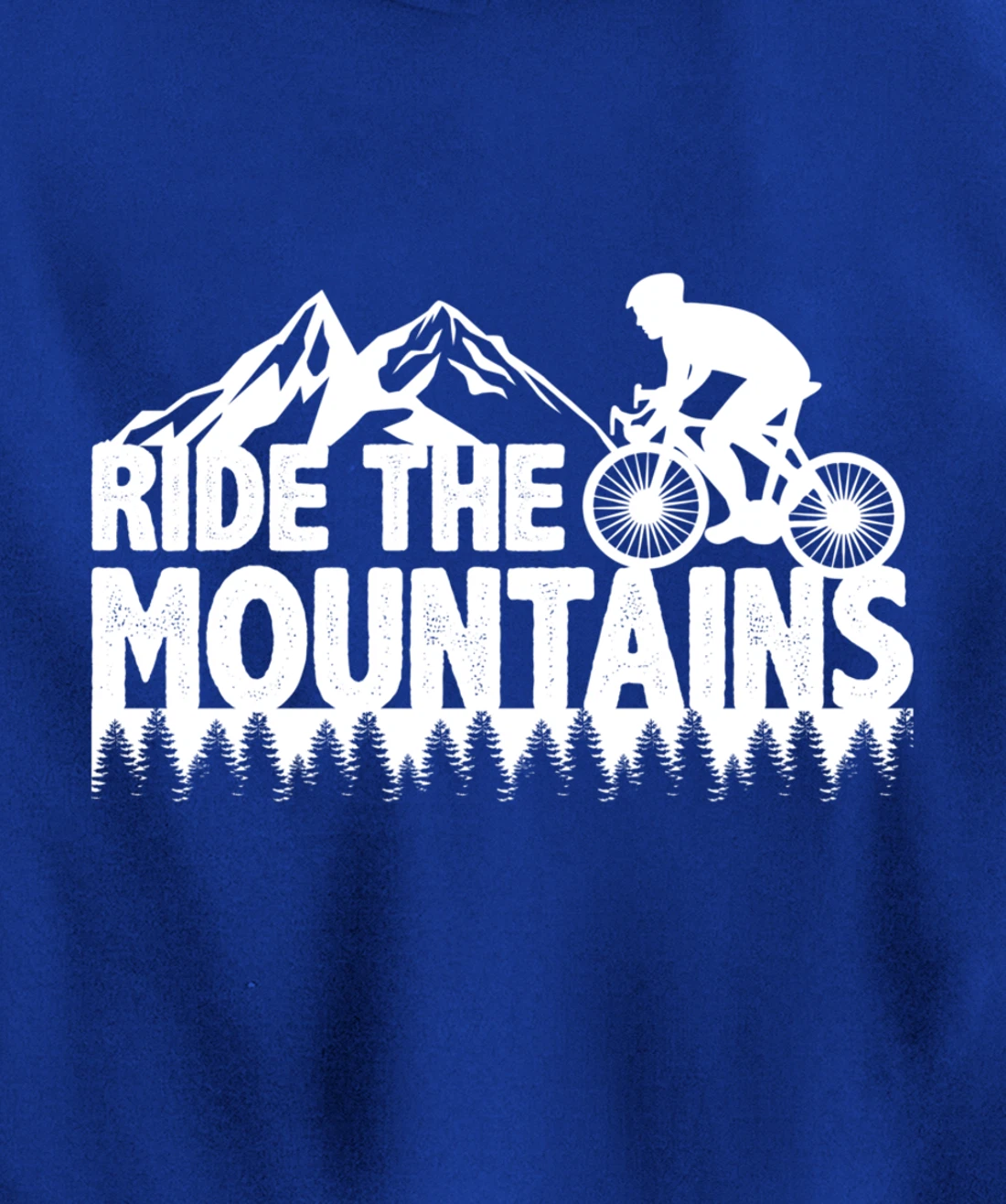 Mountain Bike Gifts Mountain Bike Cycling Pullover Hoodie