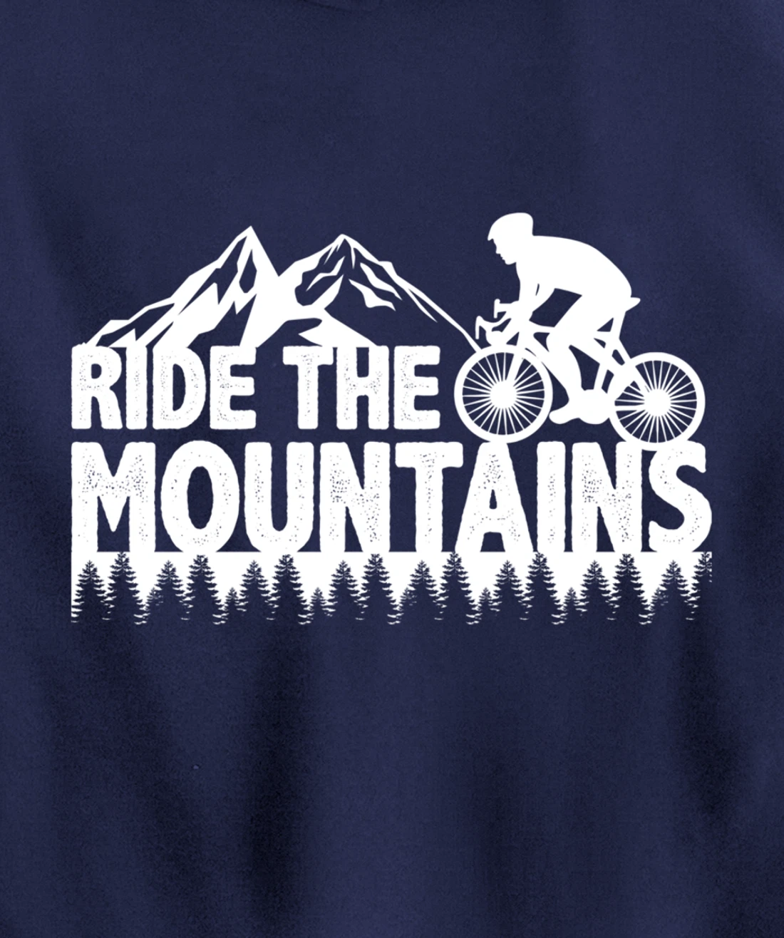 Mountain Bike Gifts Mountain Bike Cycling Pullover Hoodie