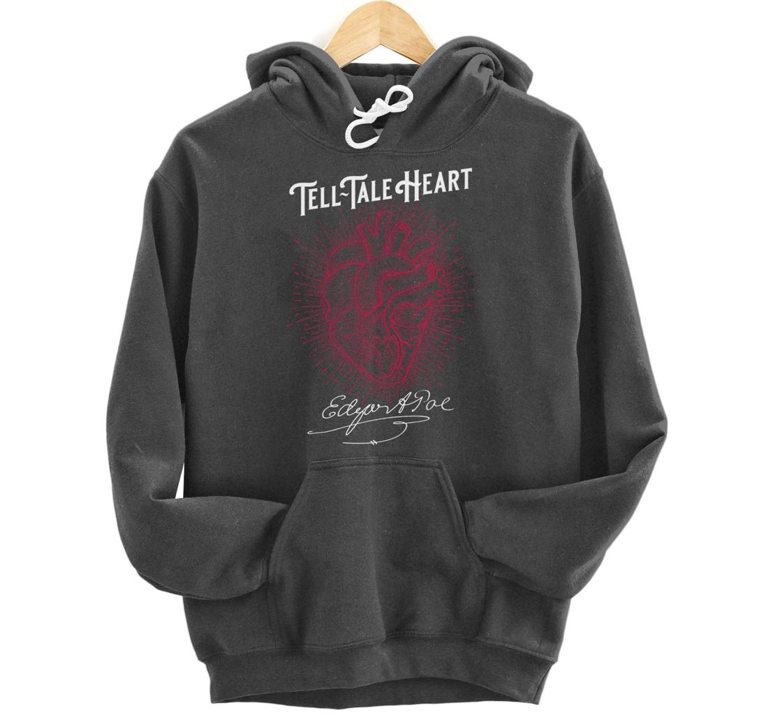 Edgar Allan Poe Tell-Tale Heart Literary Pullover Hoodie