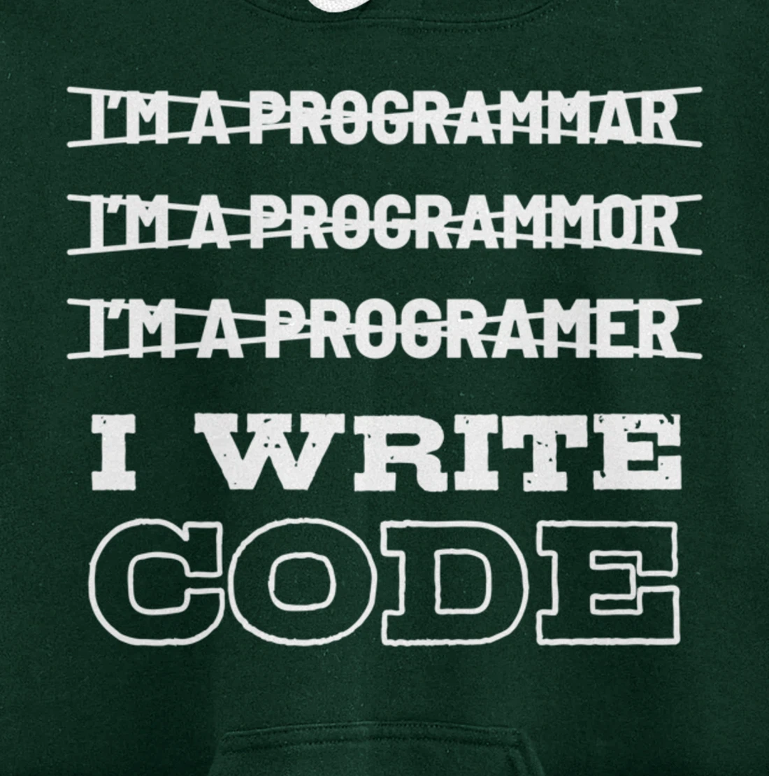 Funny Code Programmer And Coder Pullover Hoodie