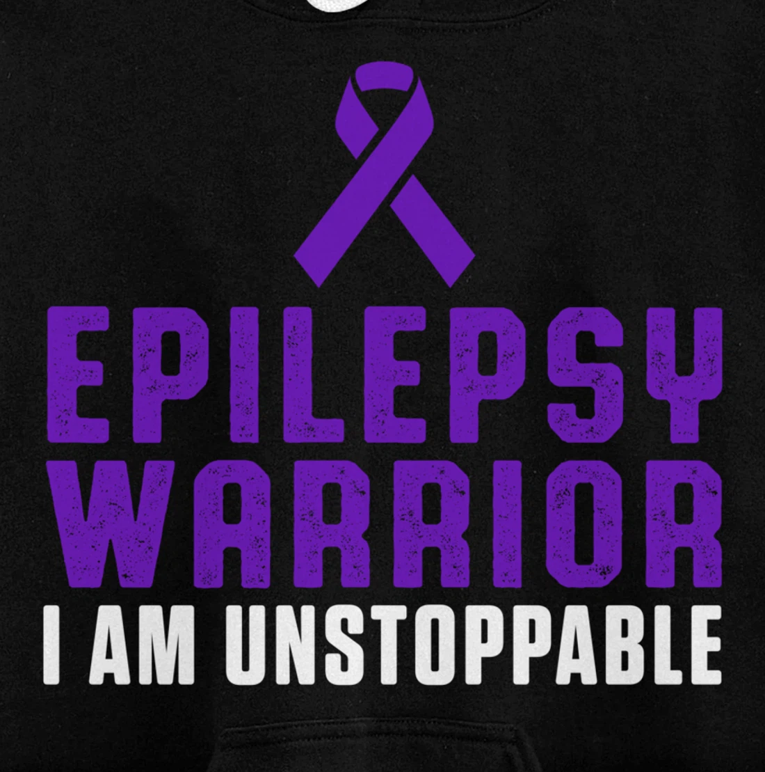 Epilepsy Awareness Fun Medical Epileptic Warrior Survivor Pullover Hoodie