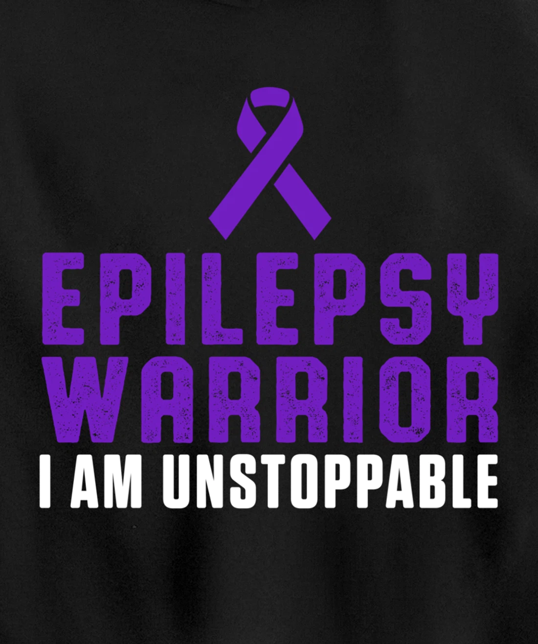 Epilepsy Awareness Fun Medical Epileptic Warrior Survivor Pullover Hoodie