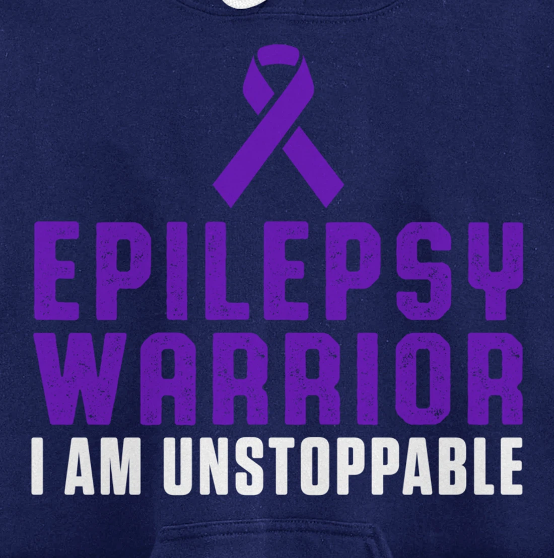 Epilepsy Awareness Fun Medical Epileptic Warrior Survivor Pullover Hoodie