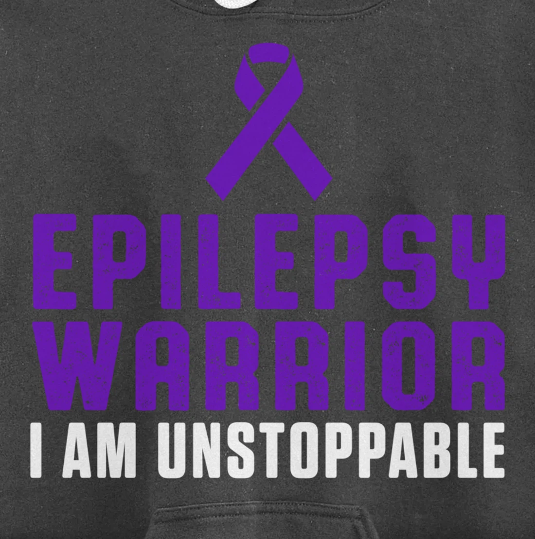 Epilepsy Awareness Fun Medical Epileptic Warrior Survivor Pullover Hoodie