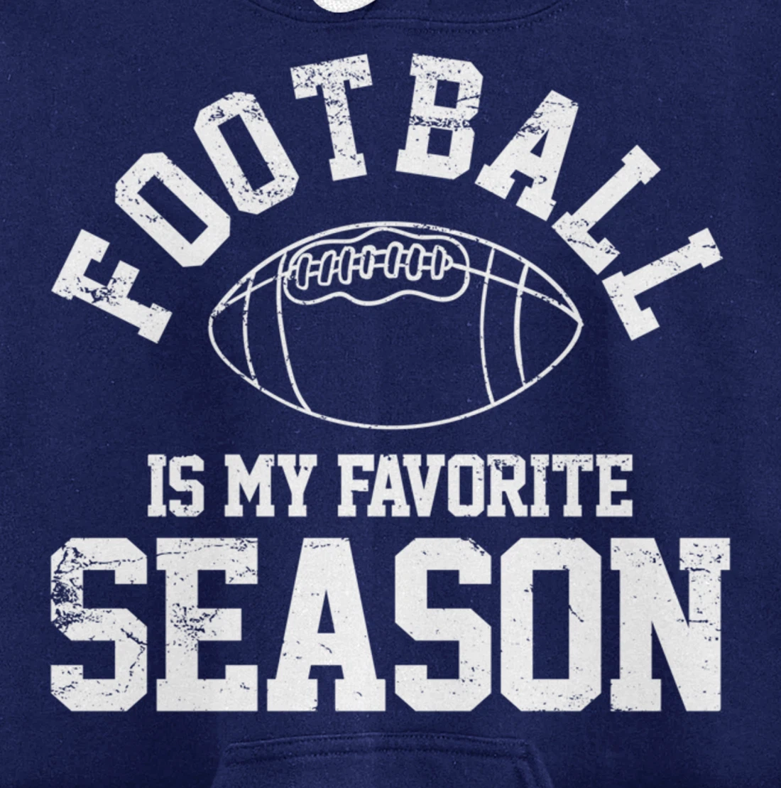 Football Pullover Hoodie
