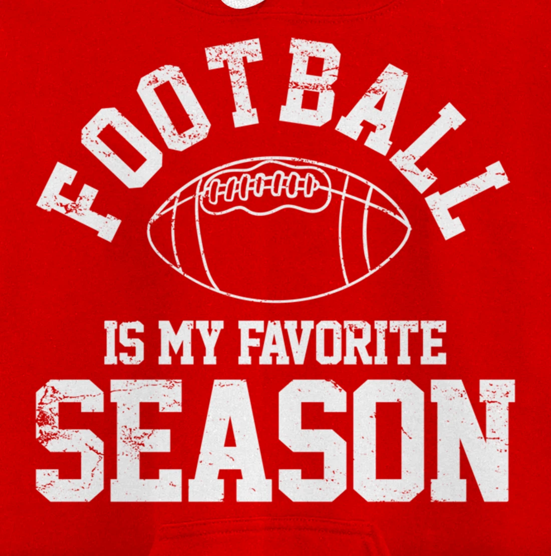 Football Pullover Hoodie