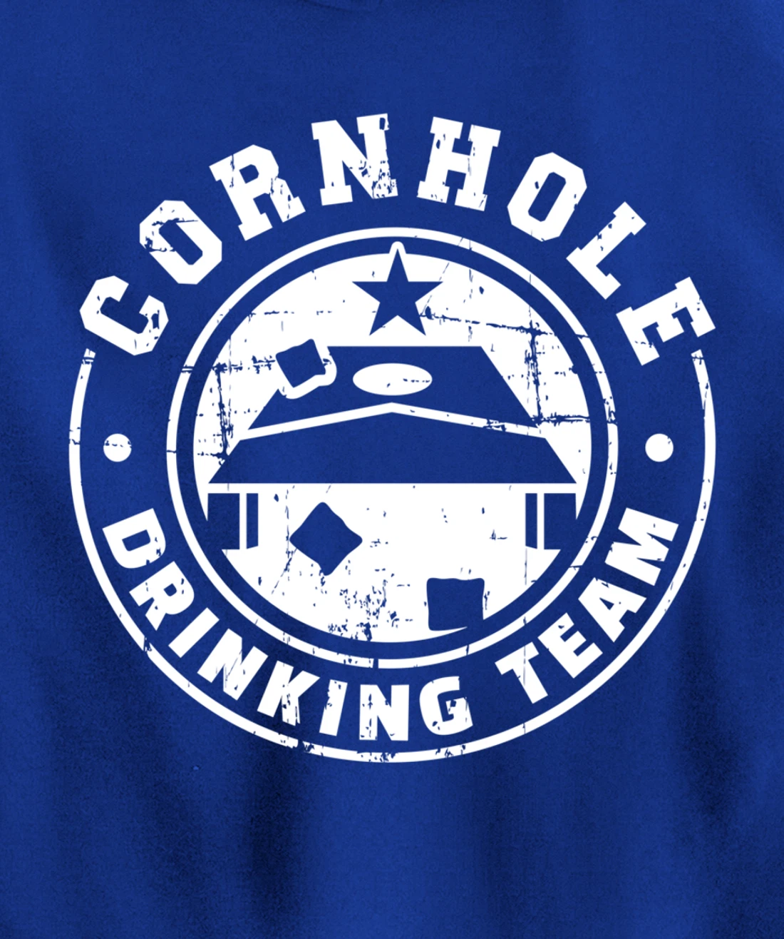 Cornhole Drinking Team Pullover Hoodie
