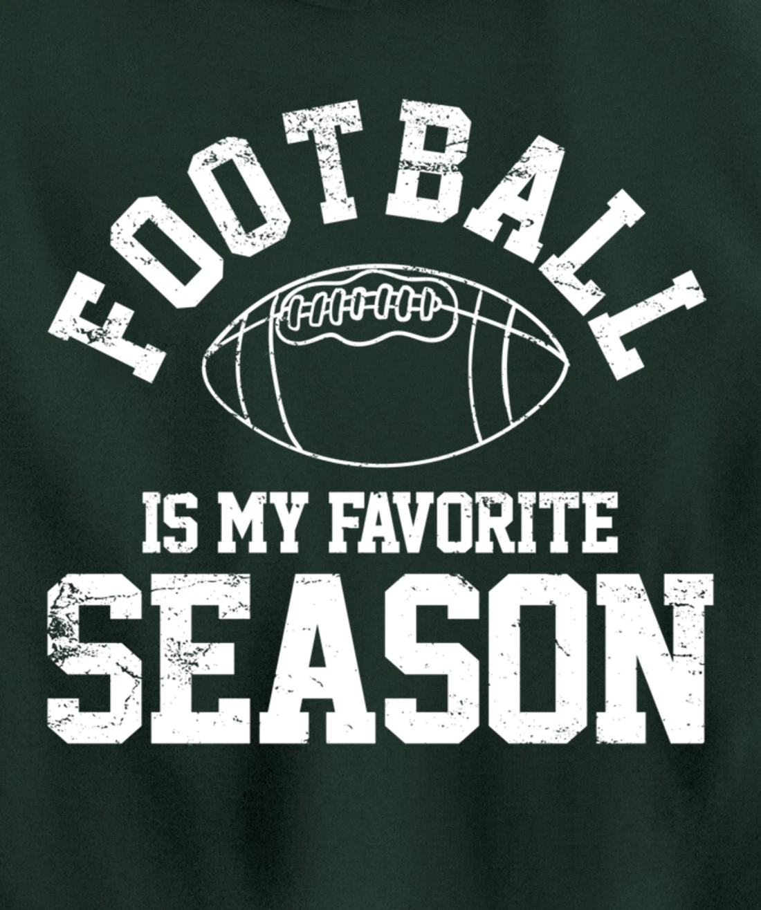 Football Pullover Hoodie