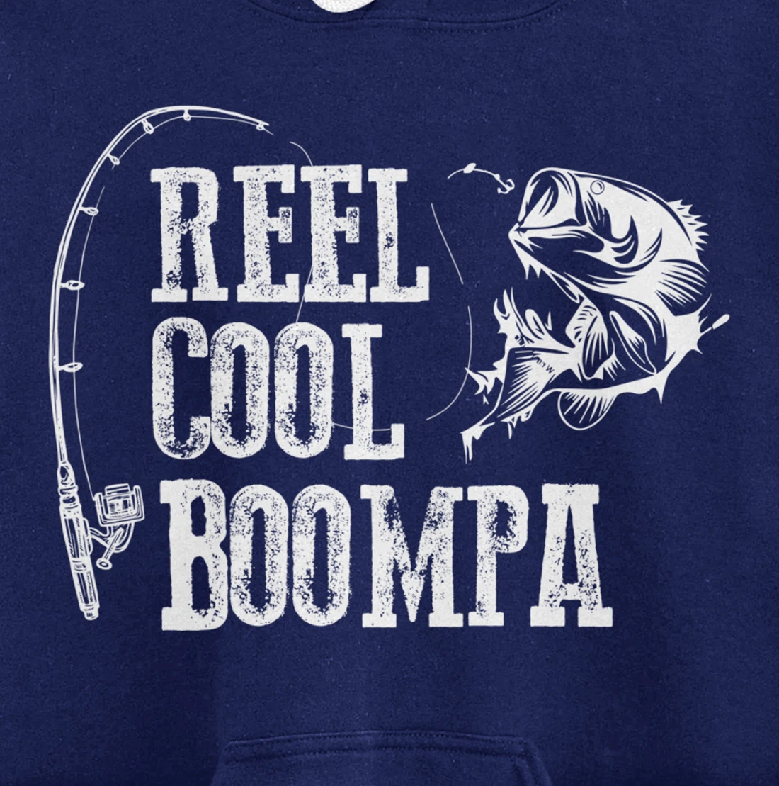 Boompa Fishing: Reel Cool Boompa Pullover Hoodie