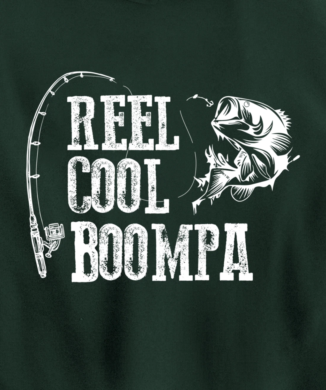 Boompa Fishing: Reel Cool Boompa Pullover Hoodie