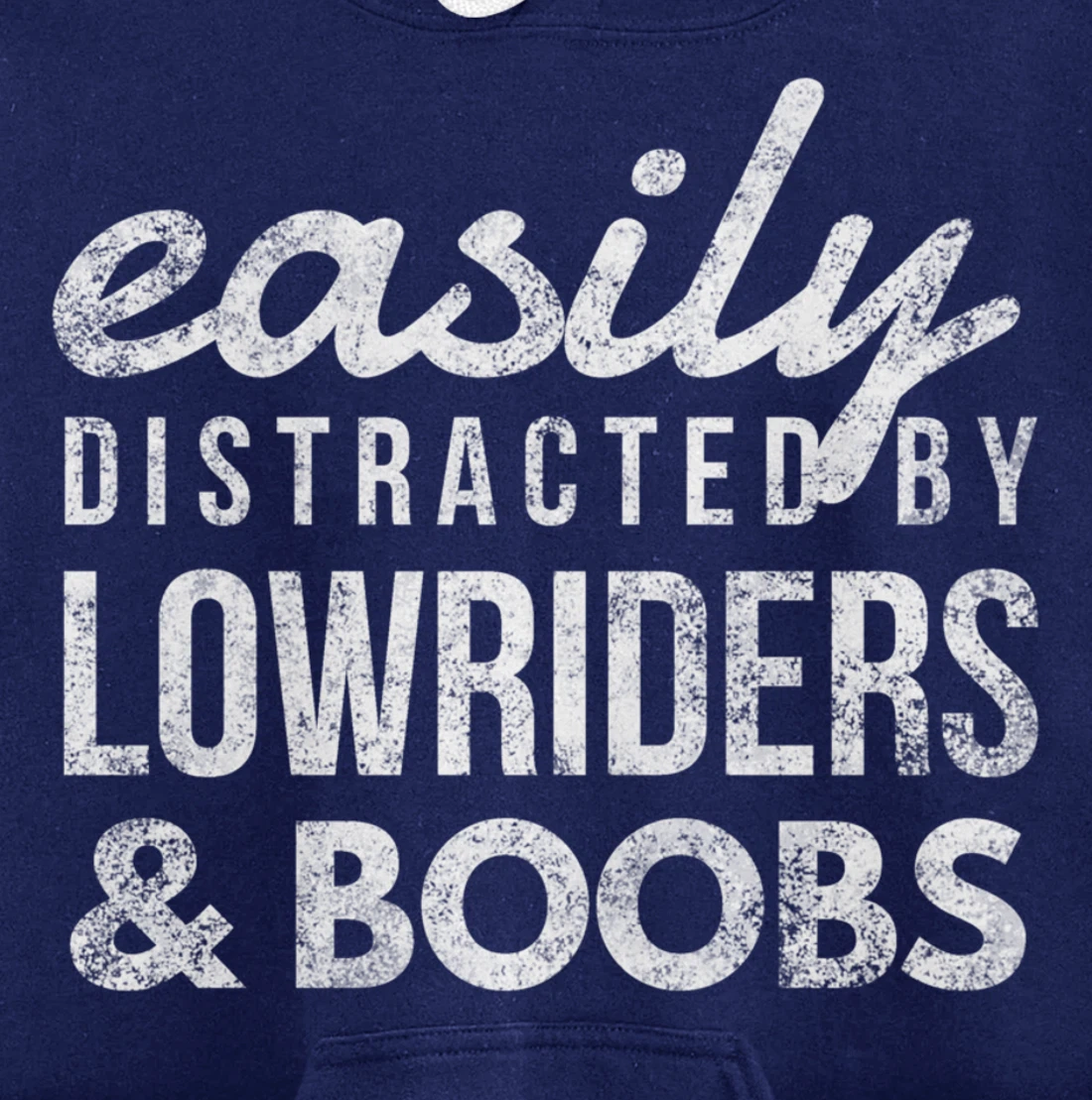 Lowriders & Boobs Funny Car Enthusiast Gift Girls and Cars Pullover Hoodie