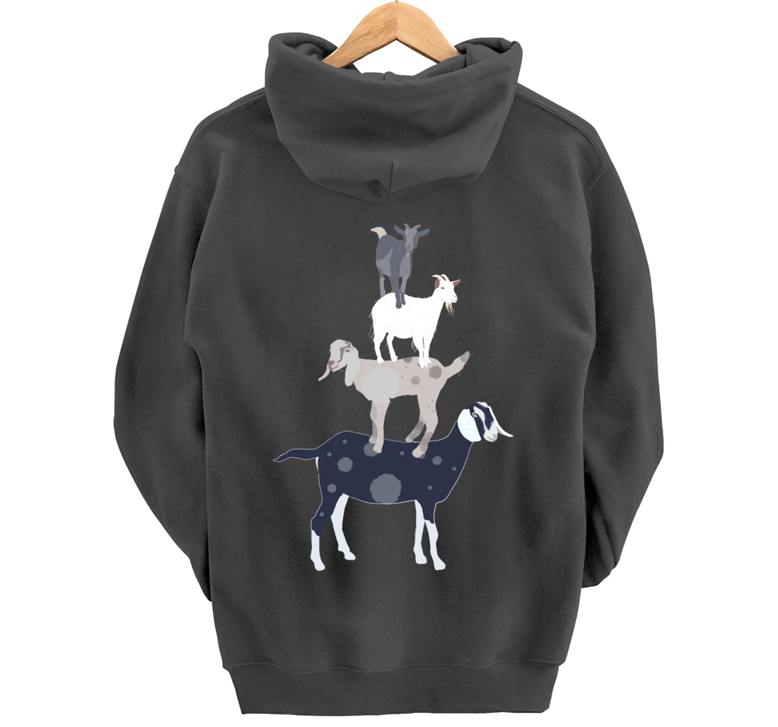 Goat Stack Pullover Hoodie