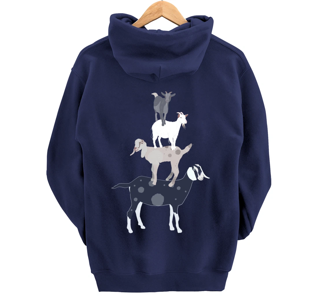 Goat Stack Pullover Hoodie