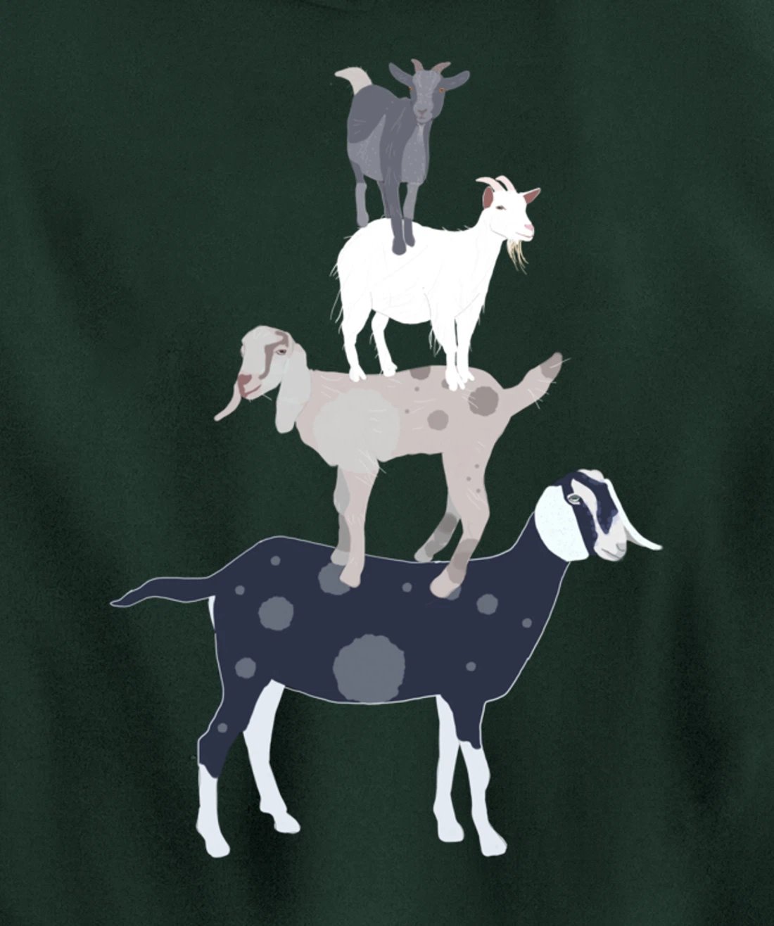 Goat Stack Pullover Hoodie