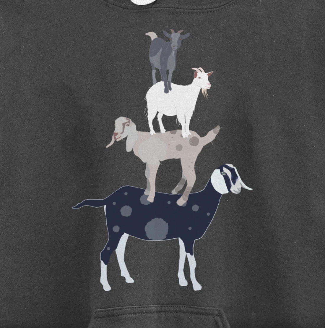 Goat Stack Pullover Hoodie