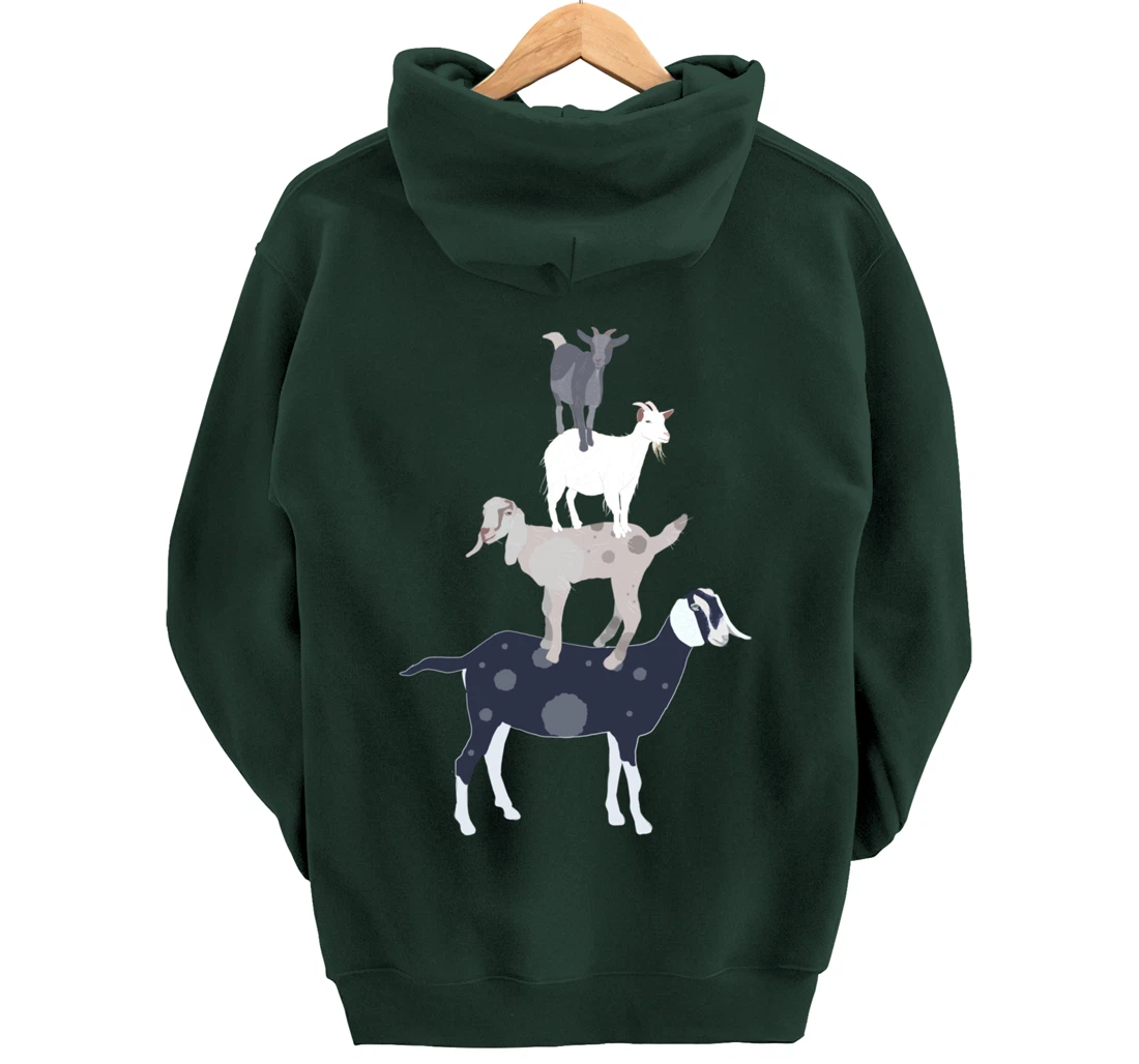 Goat Stack Pullover Hoodie