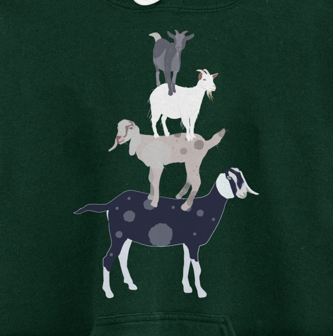 Goat Stack Pullover Hoodie