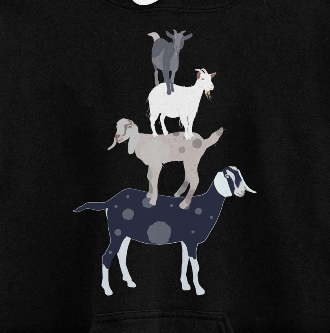 Goat Stack Pullover Hoodie
