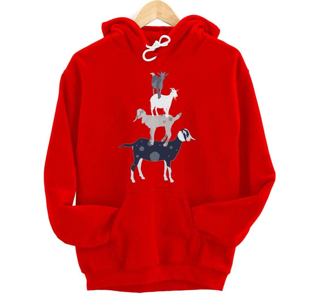 Goat Stack Pullover Hoodie