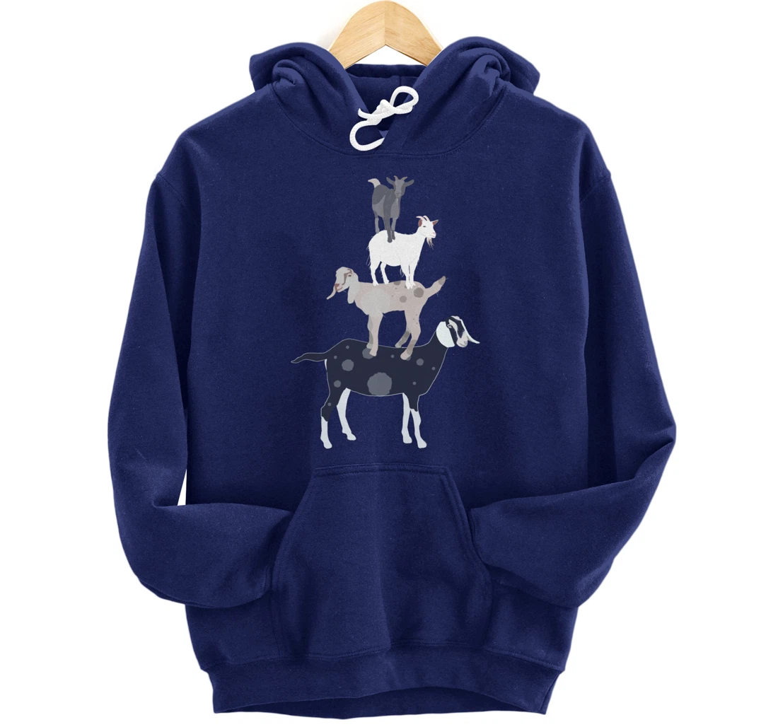 Goat Stack Pullover Hoodie
