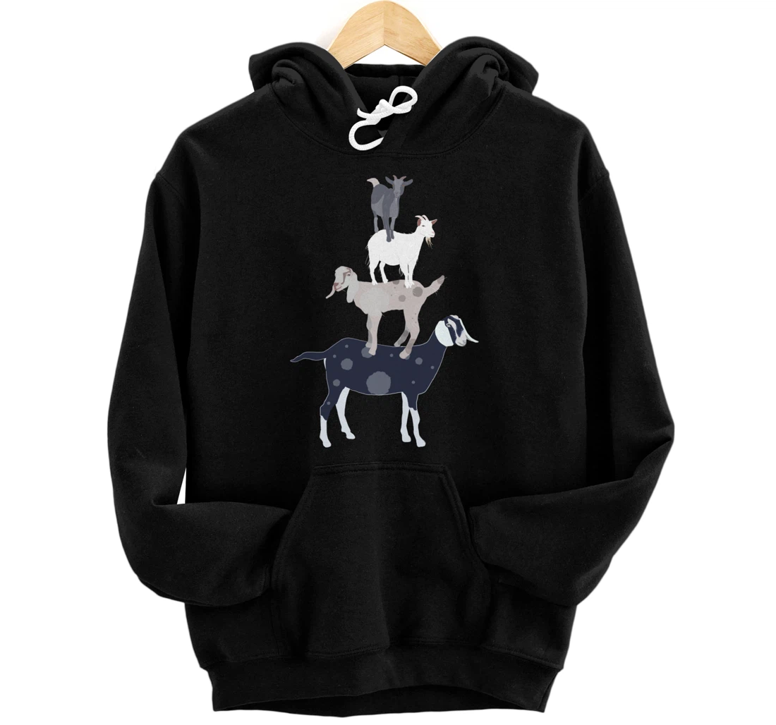 Goat Stack Pullover Hoodie