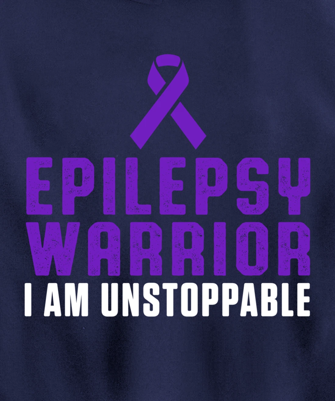 Epilepsy Awareness Fun Medical Epileptic Warrior Survivor Pullover Hoodie