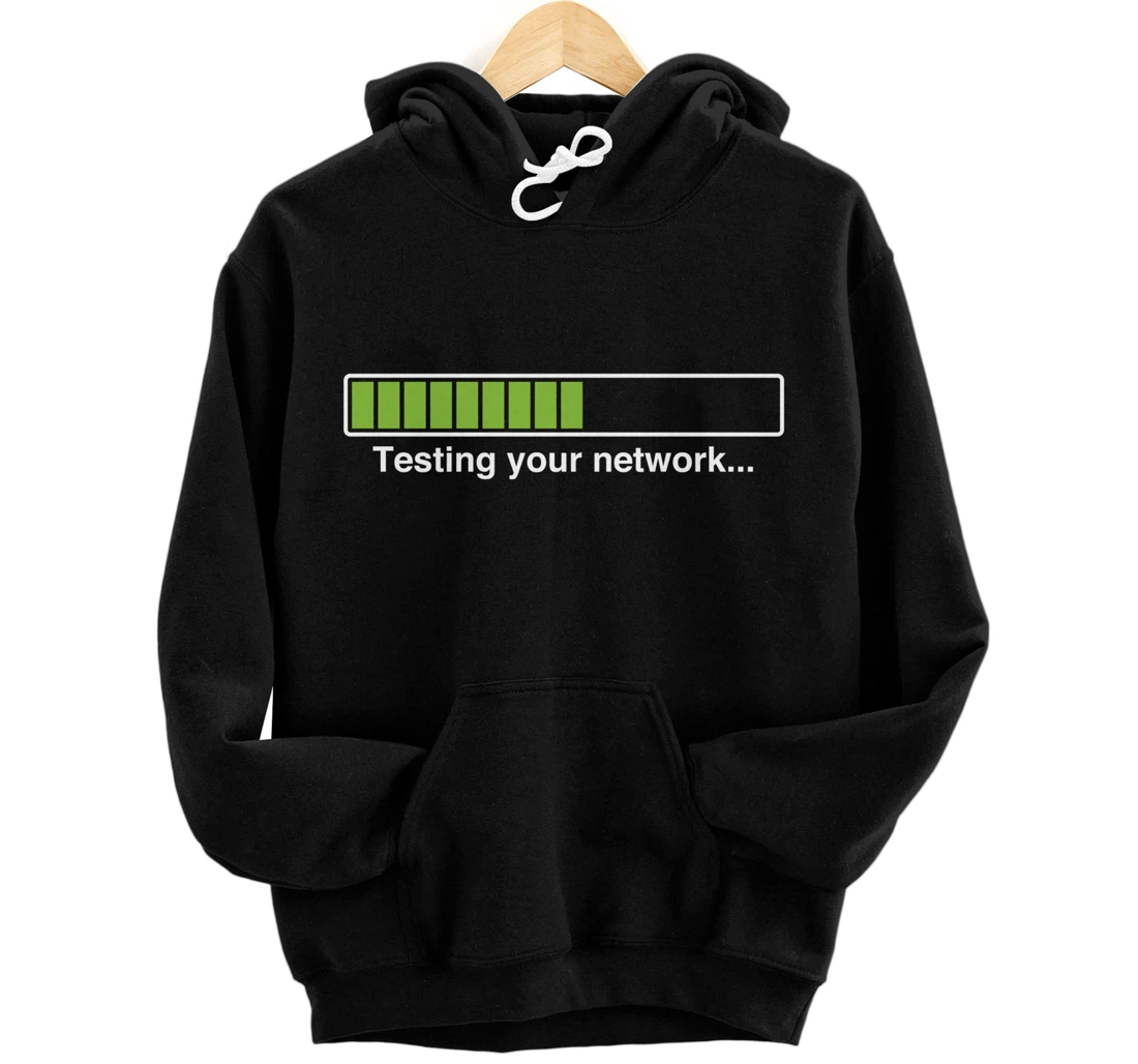 Testing your network - certified ethical hacker gift Pullover Hoodie