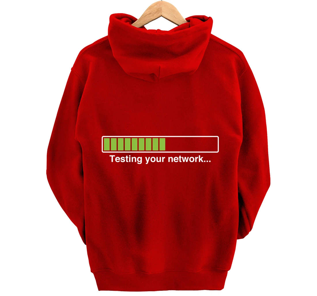 Testing your network - certified ethical hacker gift Pullover Hoodie