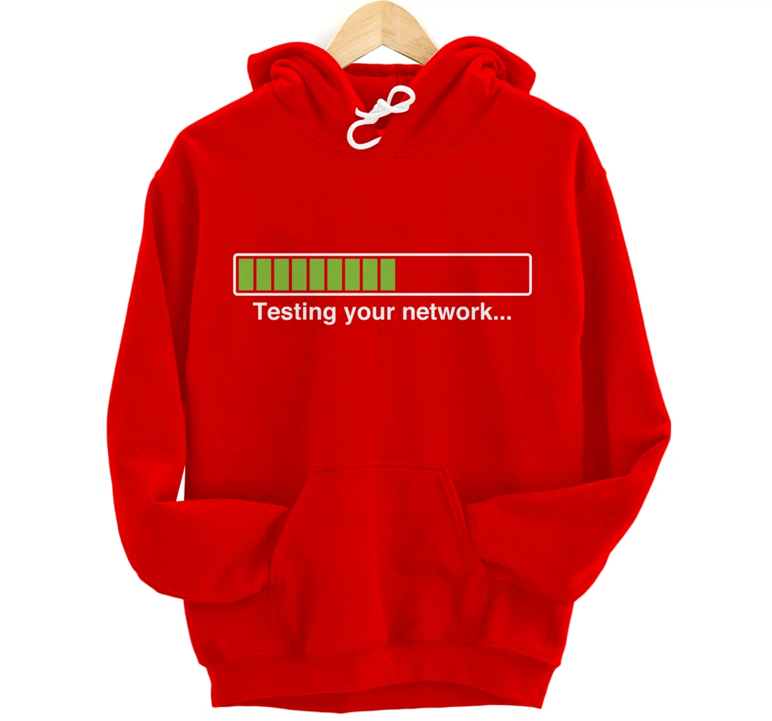 Testing your network - certified ethical hacker gift Pullover Hoodie