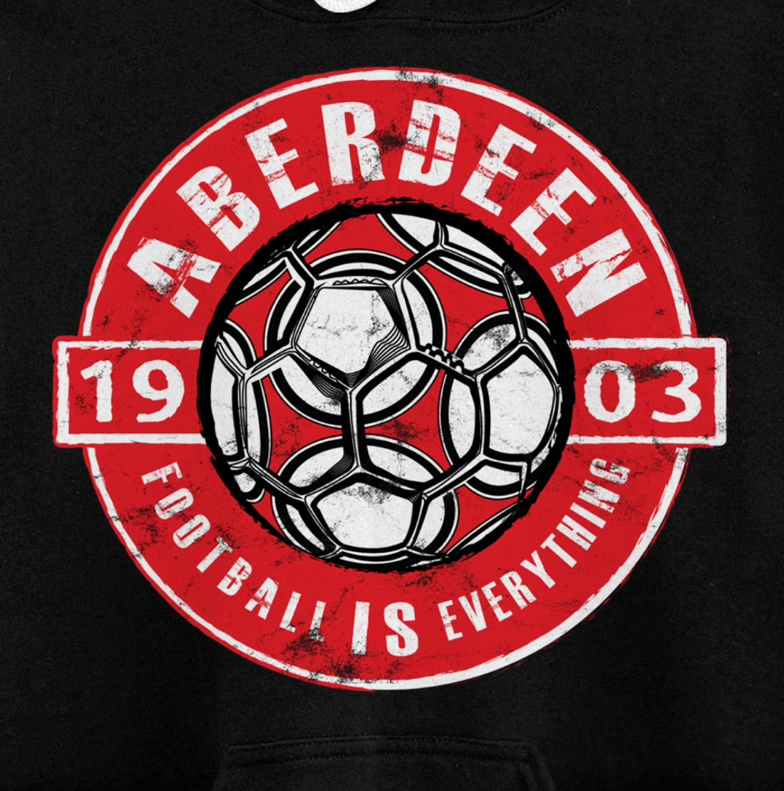 Football Is Everything - Aberdeen Vintage Pullover Hoodie
