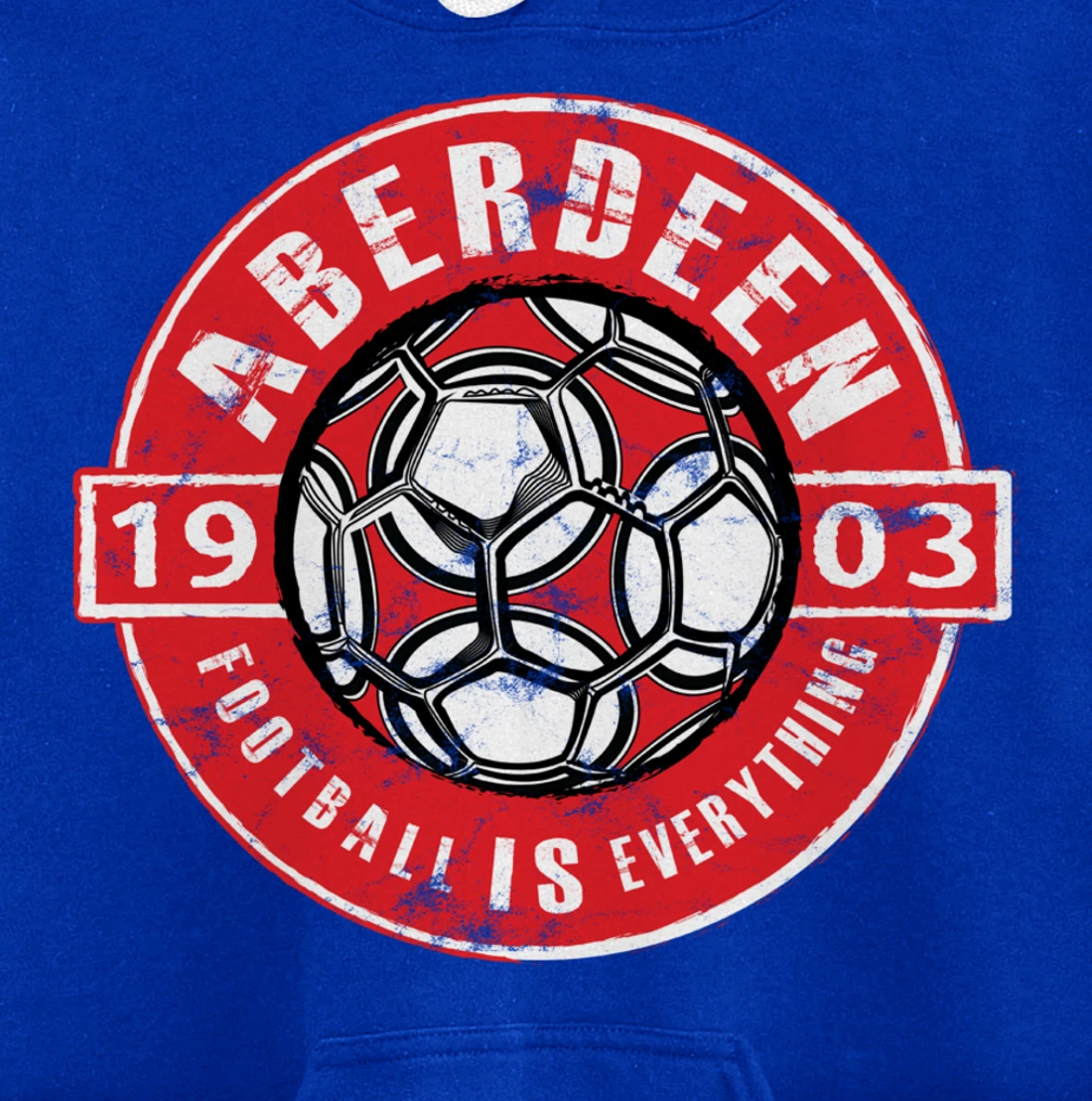Football Is Everything - Aberdeen Vintage Pullover Hoodie
