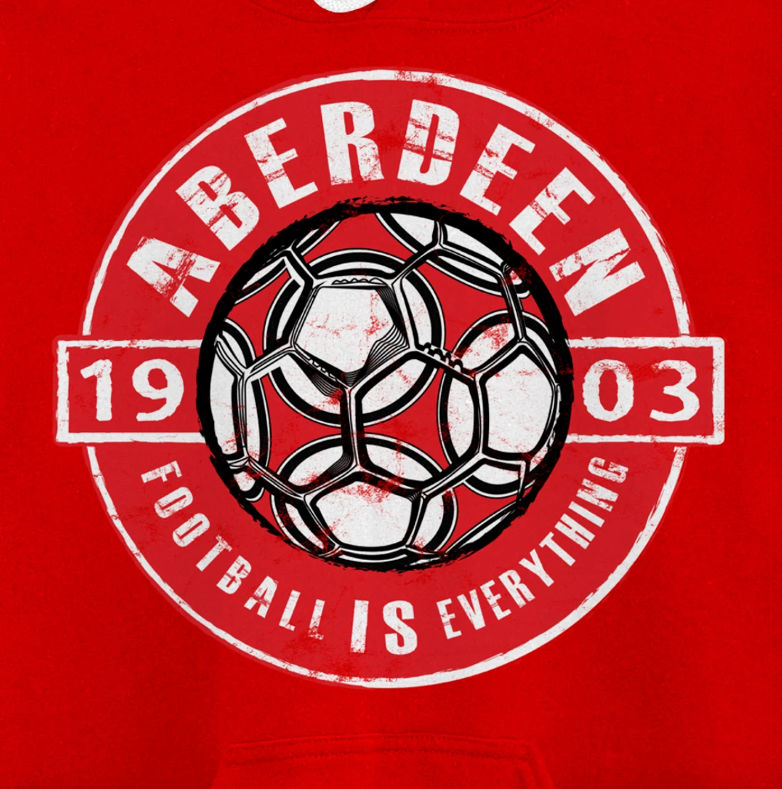 Football Is Everything - Aberdeen Vintage Pullover Hoodie