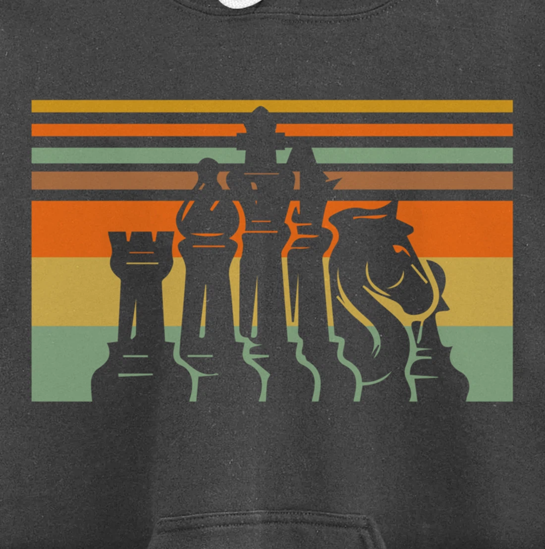 Retro Chess Vintage Gift Chess-Player Pullover Hoodie