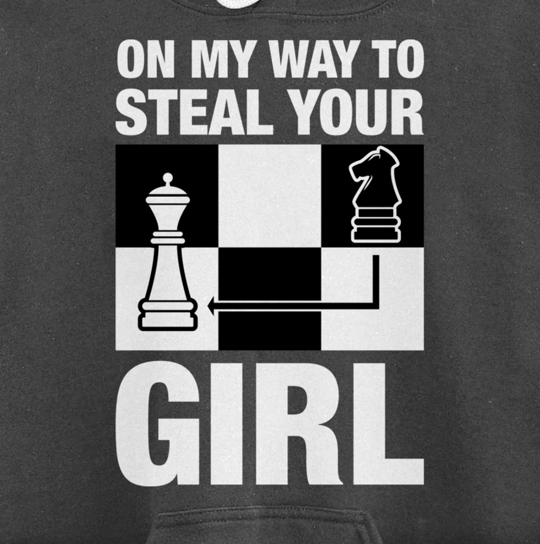 Funny Retro Chess Gift Chess-Player Pullover Hoodie