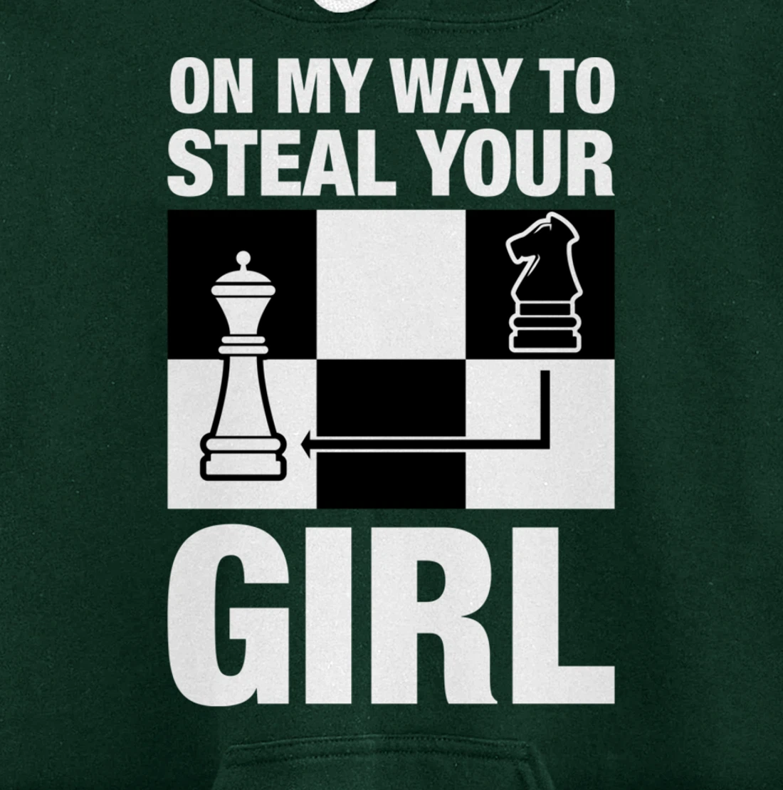 Funny Retro Chess Gift Chess-Player Pullover Hoodie