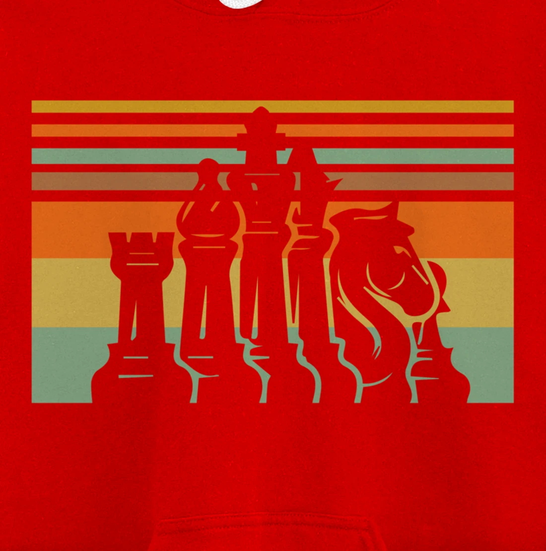 Retro Chess Vintage Gift Chess-Player Pullover Hoodie