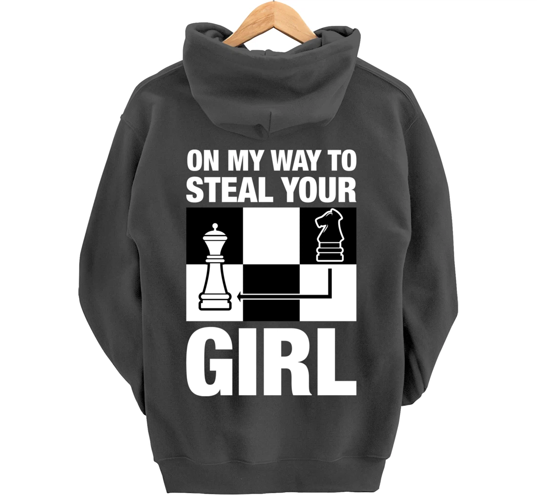 Funny Retro Chess Gift Chess-Player Pullover Hoodie