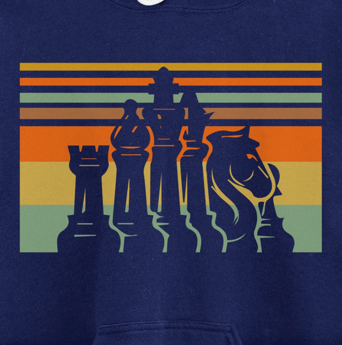 Retro Chess Vintage Gift Chess-Player Pullover Hoodie