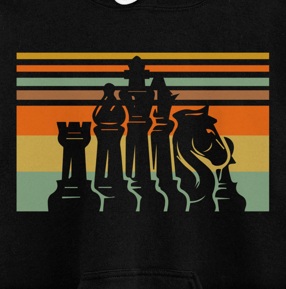 Retro Chess Vintage Gift Chess-Player Pullover Hoodie