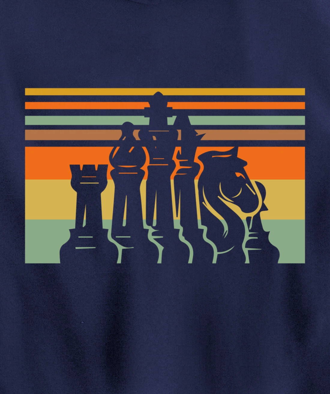 Retro Chess Vintage Gift Chess-Player Pullover Hoodie